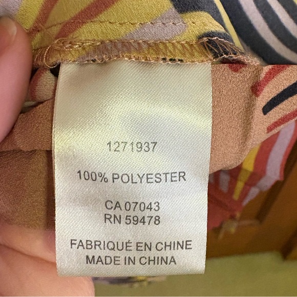 HOUSE OF HARLOW PLEATED TIE-NECK CUT-OUT-BODICE BACKLESS HALTER MAXI DRESS sz L - Picture 8 of 9